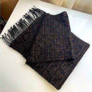 FENDI “RARE FIND” VINTAGE ZUCCA MUFFLER